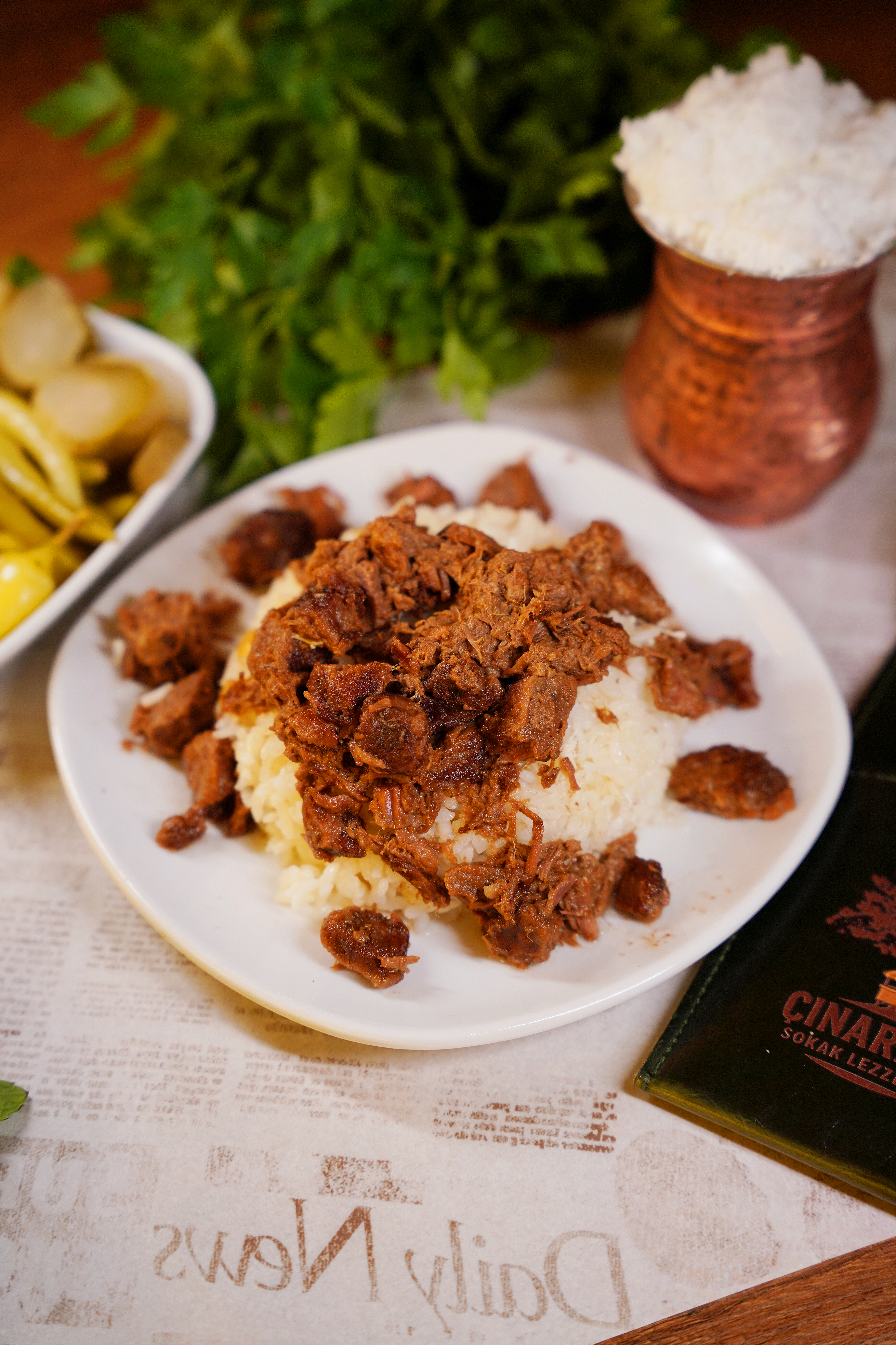 Kavurmalı Pilav