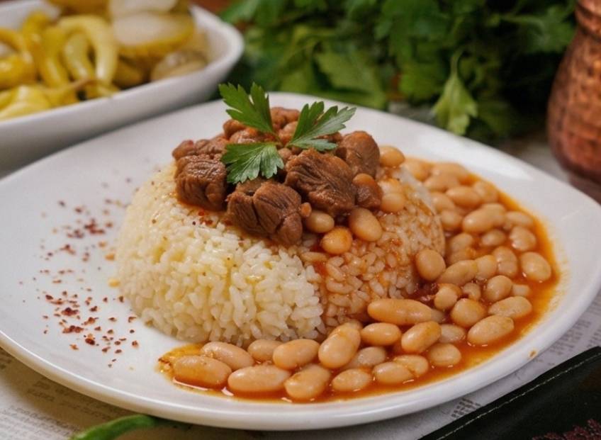 Kuru Fasulye Pilav