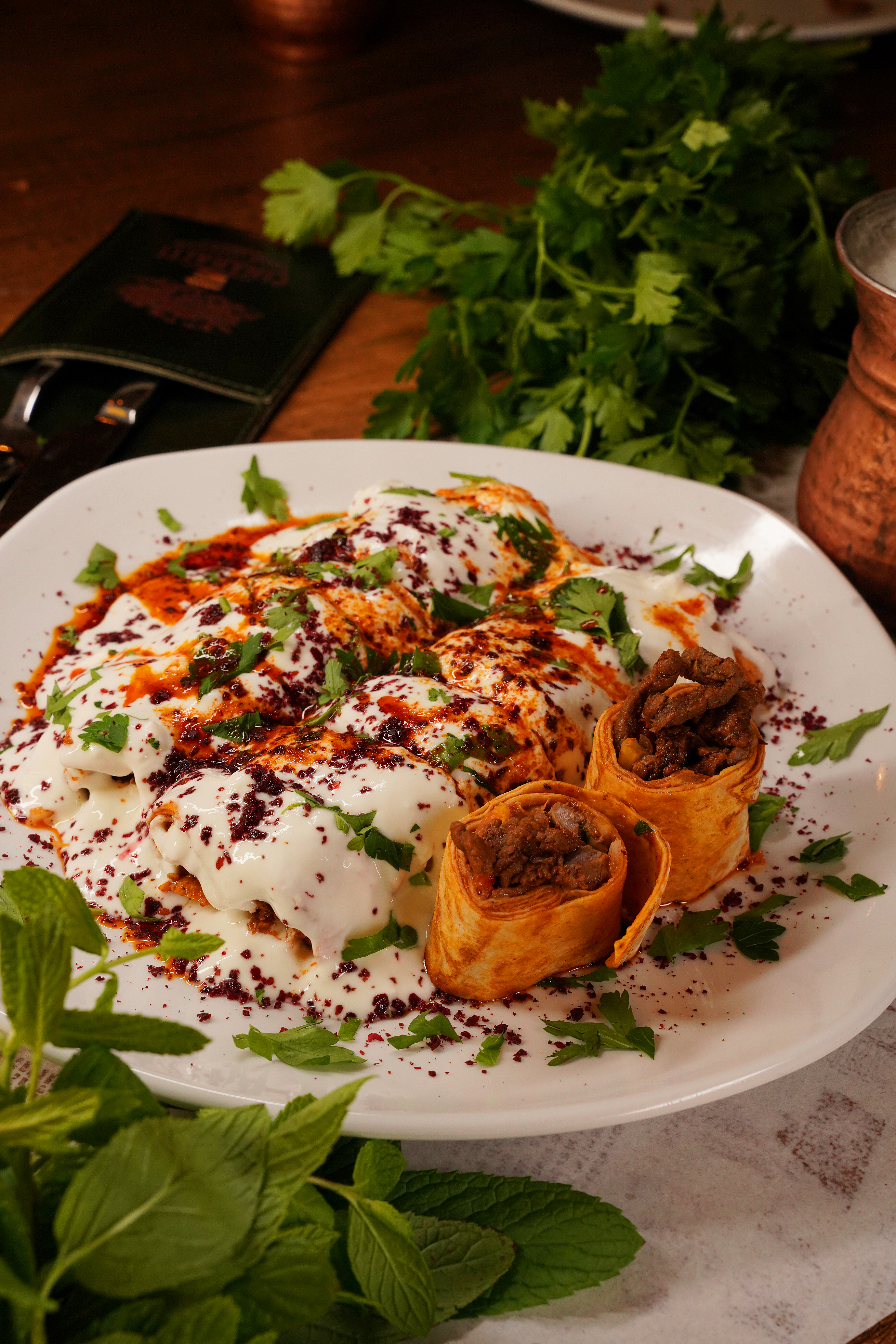 Yoğurtlu Et Tantuni