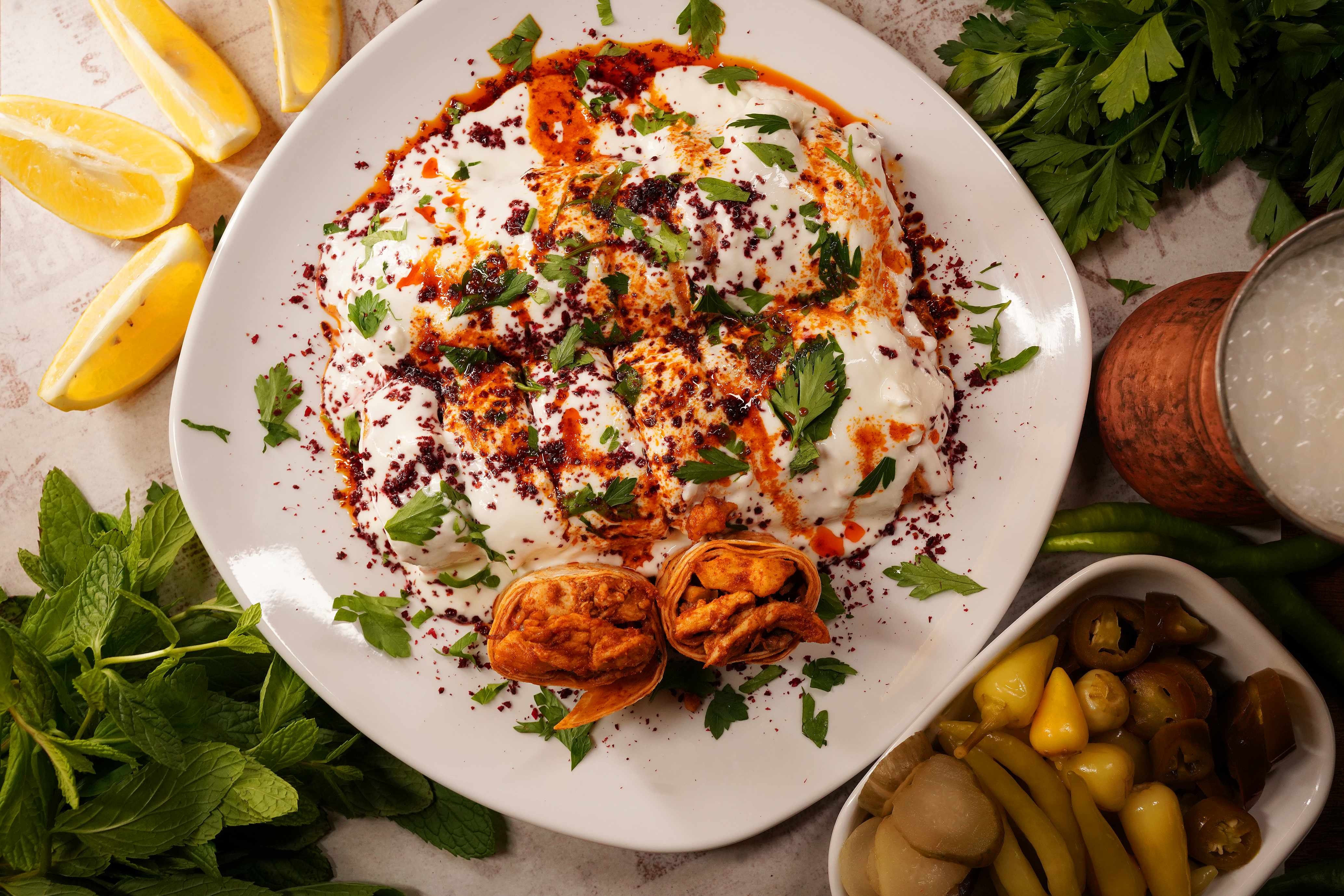 Yoğurtlu Tavuk Tantuni